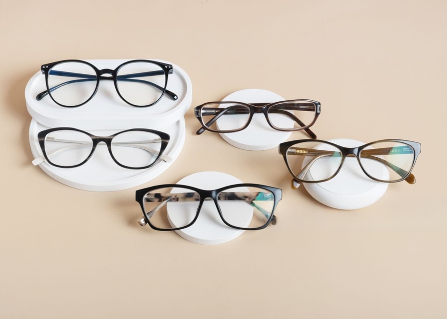 Engineering Frames for Angular Faces Frames designed for square, heart, and diamond faces